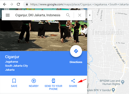 Menambahkan menyisipkan kode Google Maps ke artikel Joomla
