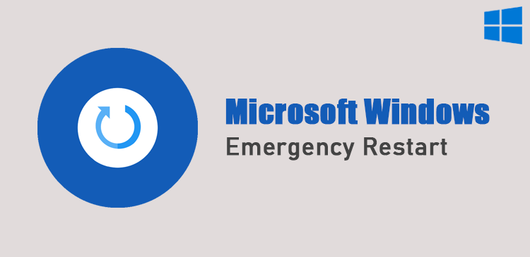 Melakukan emergency restart di Microsoft Windows 10