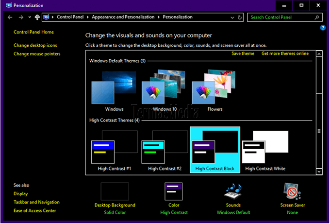 Mengaktifkan tema gelap (dark theme) semua aplikasi desktop Windows