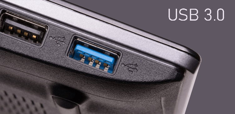 Mengidentifikasi port USB 3.0 di laptop Windows