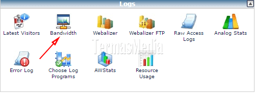 Cara memeriksa pemakaian bandwidth di cPanel