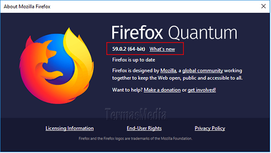 Kelebihan Mozilla Firefox 64-bit dibandingkan dengan 32-bit
