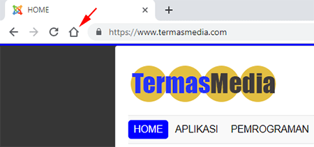 Menambahkan atau menampilkan tombol Home di browser Google Chrome