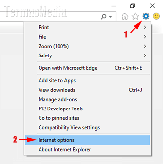 Mengembalikan browser Microsotf Internet Explorer ke pengaturan default