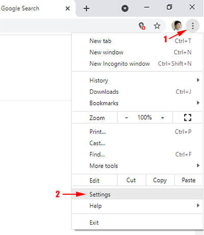 Cara menghentikan browser Google Chrome meminta menyimpan password
