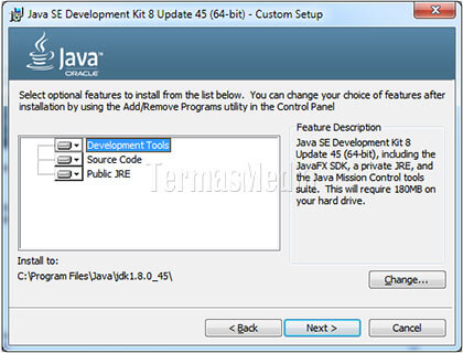 Instalasi dan konfigurasi Java di Windows