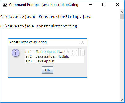 Menggunakan kelas String di Java