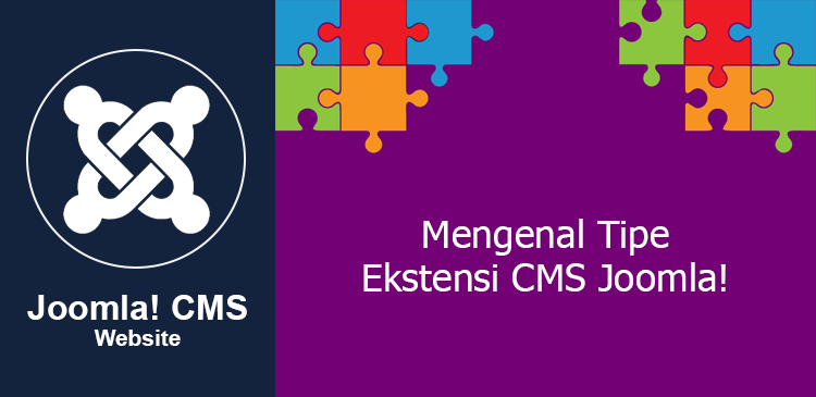 Mengenal tipe ekstensi CMS Joomla extensions