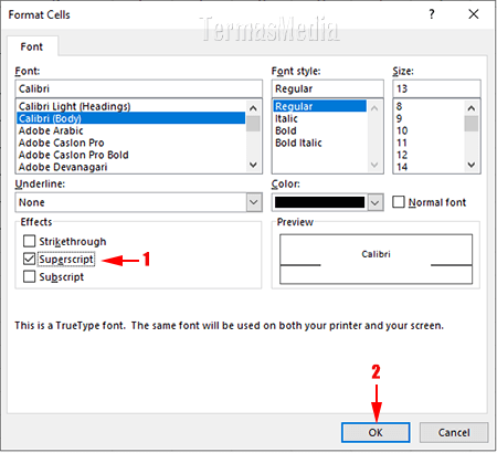 Cara membuat atau menambahkan garis diagonal di sel Microsoft Excel