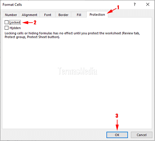 Cara mengunci dan memproteksi sel dari pengeditan di Microsoft Excel