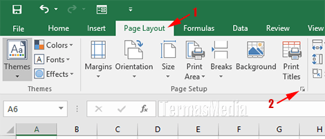 Merubah kualitas cetak untuk spreadsheet Excel