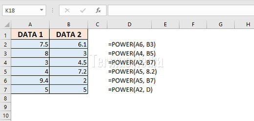 Fungsi PI() Microsoft Excel