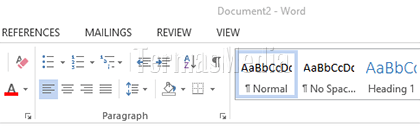 Menampilkan tab DEVELOPER di Microsoft Word