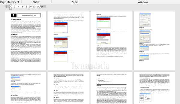 Cara melihat beberapa halaman dokumen sekaligus di Microsoft Word