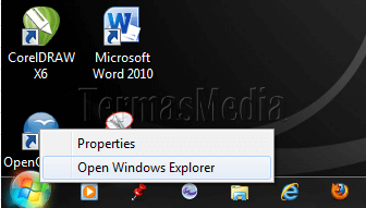 Mengkonfigurasi Windows 7 Untuk Menampilkan Ekstensi File