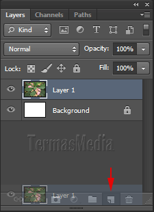 Cara menduplikasi layer di Adobe Photoshop