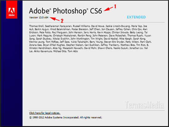 Cara mengetahui versi Adobe Photoshop