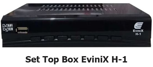 Evinix H-1, Set Top Box STB DVB T2 bagus untuk siaran digital TV