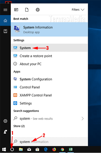 Menonaktifkan atau mengaktifkan System Protection di Windows 10