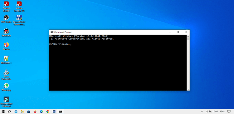Mengaktifkan fitur baru Windows Command Prompt