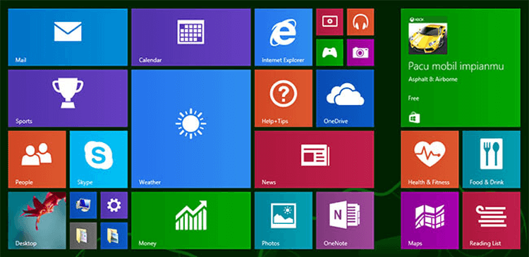 Apa itu mengenal live tiles Microsoft Windows 8