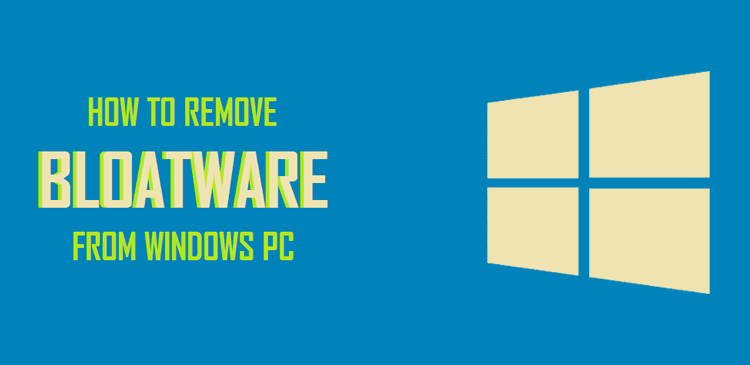 Menghapus remove bloadware Windows 10