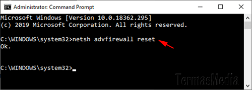 Mengembalikan (restore) atau menyetel ulang (reset) Windows Firewall ke pengaturan default