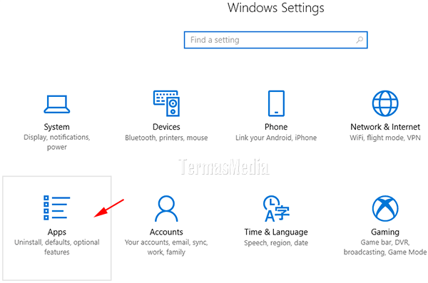 Mengubah atau mengganti browser default di windows 10