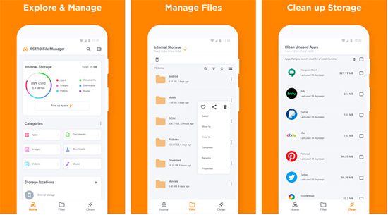 Aplikasi file manager terbaik untuk Android
