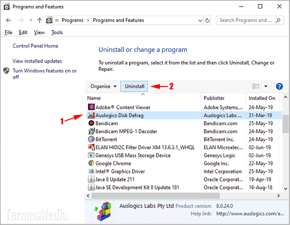 Cara Menginstal ulang reinstall program dengan benar di Windows